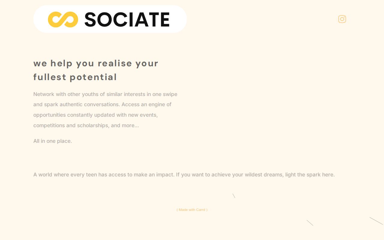 sociate | for every youth
